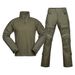 Men's Clothing Fronter splash proof G3 frog suit suit elastic breathable outdoor tactical training long sleeved camouflage training suit_viptrois.com