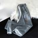 American Retro Splicing Letter Webbing Jeans Men's High Street Vibe Trendy Brand Versatile Loose Straight Wide-leg Trousers_viptrois.com
