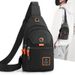 Men's Chest Bags Waist Bags Large-capacity Chest Bag Men's Messenger Bag Casual Oxford Waterproof Shoulder Bag Chest Out Bag_viptrois.com