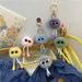 Bag Charm Creative Shoe Keychain Cute Three Dimensional Cartoon Small Coal Ball Doll Bag Pendant Car Key Chain Ornaments Gift_viptrois.com