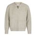 G215 High-End Neutral Simple Sweater Old Money Style Design Trendy Men's Loose Long Sleeve Knitwear_viptrois.com