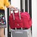 Large Capacity Clothing Luggage Can Be Used As Trolley Short Trip Travel Storage Bag Crossbody Shoulder Handbag_viptrois.com