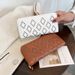Women’s Bags Women's Clutch Bag New Style Women's Wallet Simple And Fashionable Mobile Phone Bag Large Capacity Coin Purse Card Bag_viptrois.com