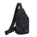 USB Charging Crossbody Bag For Men - Lightweight Anti-Theft Chest Shoulder Bag With Multiple Pockets, Water-Resistant Oxford Fabric, Adjustable Strap_viptrois.com