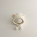 Baby hat Autumn and winter cute super cute Mosaic color ins warm baby sleeve hat children's ear protection hat_viptrois.com