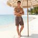 Men's Clothing Summer Men's Casual Shorts Multicolor Striped Casual Shorts Drawstring Pockets For Formal & Casual_viptrois.com