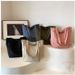 Women's Shoulder Bags Nylon Cloth Bag Women's Solid Color Light Bucket Bag Large Capacity Leisure Environmental Protection Cloth Bag_viptrois.com