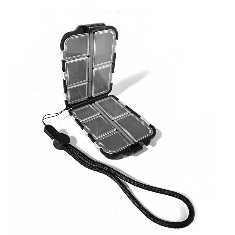 Luya Double-layer Bait Box Small Accessories Box Portable Large Multi-functional Bait Fishing Sequins Mino Storage Box_viptrois.com