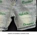 Brand Personalized Green Letter Embroidered Cowboy Shorts For Men In 2024 Summer, Thin Style, Trendy And Handsome, Slim_viptrois.com