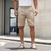 Summer Men's Knitted Waffle Shorts Breathable Casual Beach Five Point Pants Solid Color Versatile Luxury_viptrois.com