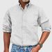 New Men's Shirt New Long-sleeved Lapel Men's Washing Water Lining_viptrois.com