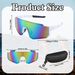 Quick Glasses Women Polarised Cycling Glasses Men UV400 Sports Glasses Windproof Sports Sunglasses Women Men For Outdoor Activities MTB Road Bike_viptrois.com