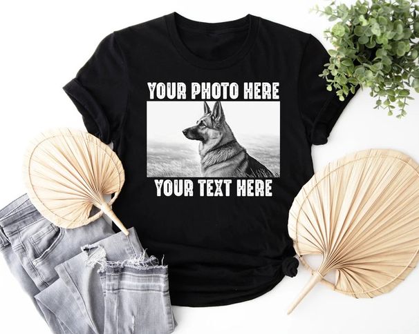Custom Pet Vintage Shirt,Pet Photo And Name Shirt,Dog Dad Dog Mom Gift_viptrois.com