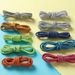 Shoe Accessories 4mm round woven reflective fluorescent colored polyester shoelaces suitable for basketball shoes,flying woven shoes_viptrois.com