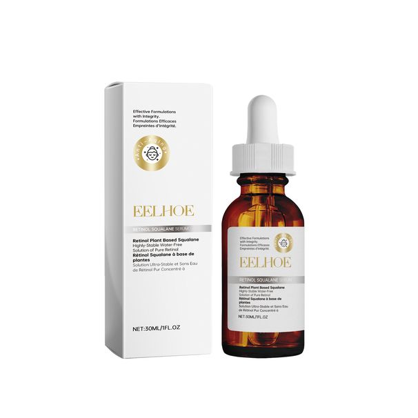 Retinol Squalane Essence, Facial Hydrating Softening Moisturizing Skin Care Essence_viptrois.com