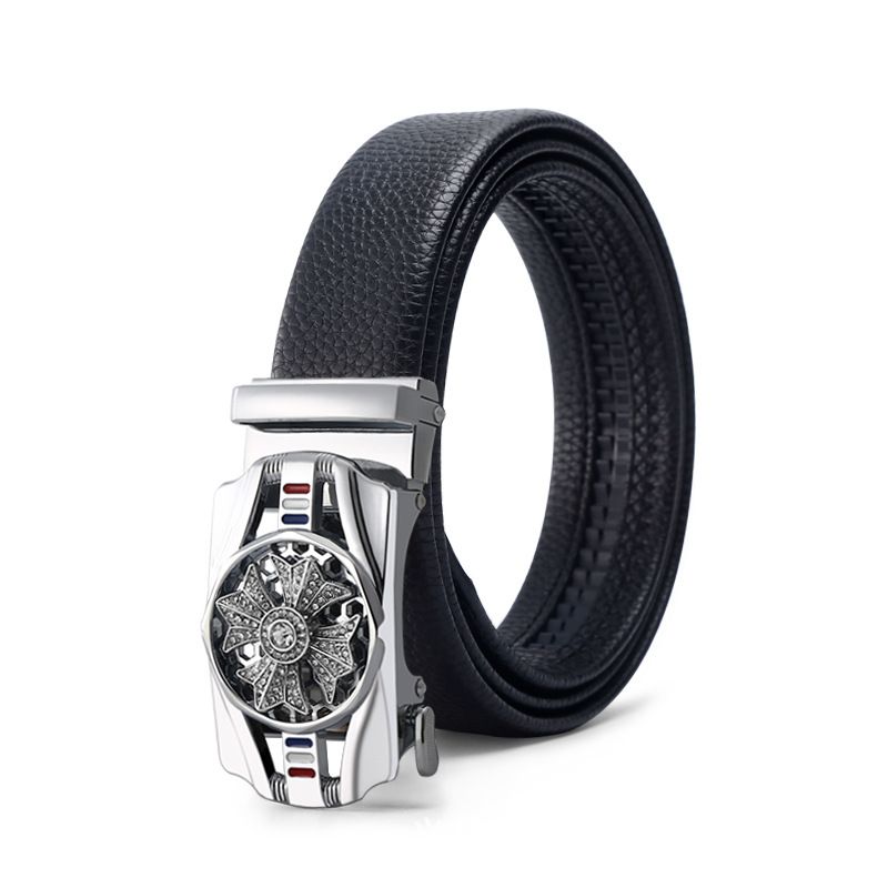 Belt Men's fashion casual automatic buckle belt business belt_viptrois.com