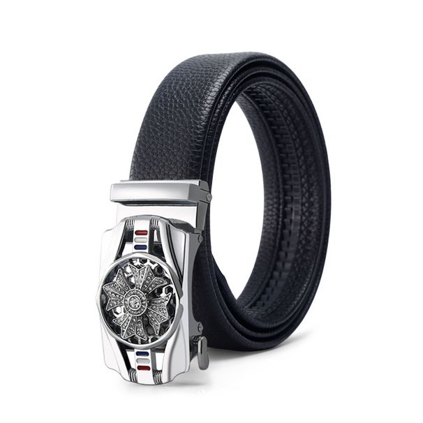 Belt Men's fashion casual automatic buckle belt business belt_viptrois.com
