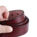 Leather belt men's leather alloy needle buckle youth leisure business belt simple generous trouser belt_viptrois.com