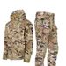 Outdoor shark skin soft shell jacket suit men's windproof military fan tactical jacket winter velvet thickened mountaineering jacket_viptrois.com