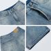 Men's Clothing Retro Vintage Washed Jeans Men And Women Loose Baggy Wide Leg Clean Fit Pants Trendy Brand_viptrois.com