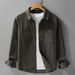 Retro Long Sleeved Shirt, Loose Casual Top, Versatile, Handsome, Loose Trendy Brand Shirt Jacket_viptrois.com