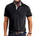 2024 Summer European And American Short Sleeve Turn-Down Collar T-Shirt Export Men's Polo Shirt Cross-Border Tops Polos_viptrois.com