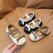 2025 Girls Shoes Small Leather Shoes Summer New Korean Princess Shoes Little Girls Western Style Children's White Single Shoes_viptrois.com
