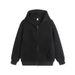 Japanese Double Zipper Cardigan Gray Sweater Men's Trendy Brand Loose Versatile Casual Sports Couple Hooded Jacket_viptrois.com