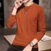 Pure Cross-Border Foreign Trade Dropshipping Bark Pattern Jacquard Round Neck Thin Knitted Sweater 2025 Spring Autumn_viptrois.com