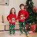 Christmas Deer letter Christmas family dress printed home dress pajamas set_viptrois.com