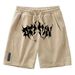 Men's Clothing Men's Summer Waffle Shorts Loose Casual Straight Five Point Pants For Outdoor Wear Trendy Brand Ins Big Pants_viptrois.com