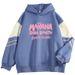American Style Color Block Sweatshirt For Men, Loose Fit, Niche Brand MANANA, Pullover Outerwear, Cool And Handsome Top_viptrois.com