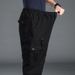 "Men's 100% Cotton Cargo Pants – High-Waisted Loose-Fit Work Pants With Multi-Pockets, Plus Sizes Available"_viptrois.com