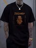 Rhapsody Of Fire Tales From The Emerald Sword Saga Rare Black Tee Top For Everyday Wear Breathable Soft Homme Streetwear Stretched Graphic_viptrois.com