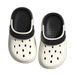 Mother & Kids DIY New EVA Two Color Children's Hole Shoes With Closed Toe Non Slip Beach Shoes For Outdoor Wear, Cute Boys And Girls_viptrois.com