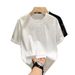 Men's Clothing Summer New Slim Round Neck Short Sleeved T Shirt Casual Hot Diamond Full Of Stars Half Sleeved Trendy Shirt_viptrois.com