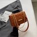 2025 New Trendy Women's Quilted Chain Handbag, Small Square Bag, Textured Casual Shoulder Crossbody Bag For Women_viptrois.com