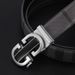 Belt men's alloy automatic buckle cowhide trendy men's style high-end business casual all-match pants belt _viptrois.com