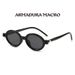 Round full frame casual sunglasses internet celebrity live hip hop trend sunglasses for men and women_viptrois.com