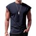 New Independent Brand Cross-border Clothing Summer Casual Sports Loose Men's Sleeveless Undershirt Tank Top_viptrois.com