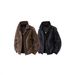 Autumn And Winter Suede Jacket Men's Casual Top New Loose Lapel American Coat_viptrois.com