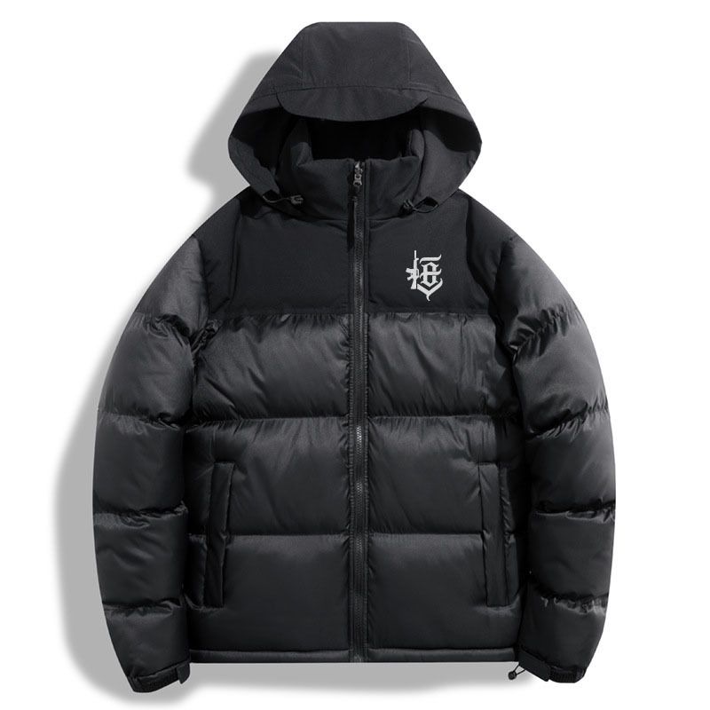 Unisex Winter Hooded Jacket With Windproof & Thickened Warm Fleece Lining - Oversized Fit For Couples & Teens_viptrois.com