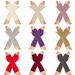 Unisex Twist 8-figure gloves men's and women's same wool fingerless cuff knitted warm medium long_viptrois.com