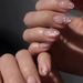 Nail Flower Wear Nail Light Color Nail Patch Wear Nail Finished Nail Piece Ins Wind Fine Flash 24 Pieces_viptrois.com