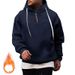 24 Autumn Winter American Style Hooded Thickened Casual Jacket Men's Loose Sweatshirt Trench Coat_viptrois.com