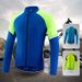 Spring And Autumn Men's Color-Block Quick-Dry Breathable Cycling Jersey Long Sleeve Mountain Bike Night Reflective Top_viptrois.com