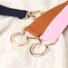 New Single Loop Black Japanese Minimalist Elastic Waistband for Women's Dress Slim Fit Waist Belt with Circular Buckle Waistband_viptrois.com