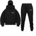 Unisex Zip-Up Hooded Sweatshirt With Double Hood Design, Streetwear Windproof Jacket For Men And Women_viptrois.com