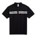 Men's Pachwork Sriped Polo Shir Shor Summer 2025 Versaile Fashionable Youh Elegan Ligh Luxury Half Sleeve_viptrois.com