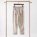 Men's Clothing Spring New Men's Linen Pants Linen Casual Pants Mid Rise Loose Nine Point Pants E006_viptrois.com